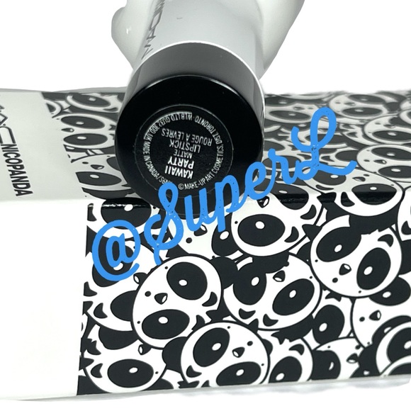 NEW MAC Cosmetics Nicopanda Lipstick in Kawaii Party Matte Lip Lavender Mauve - Picture 4 of 10